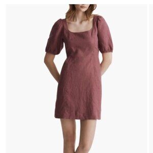 NEW Madewell Maisie Linen Mini Dress - Size 6